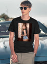 Emma Watson (3) Black T-Shirt - Navy