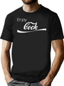 Enjoy Cock Black T-Shirt - Black