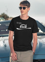 Enjoy Cock Black T-Shirt - Navy