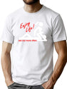 Enjoy Life Eat Out More Often Premium Heavyweight Cotton T-Shirt - White