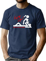 Enjoy Life Eat Out More Often Premium Heavyweight Cotton T-Shirt - Navy