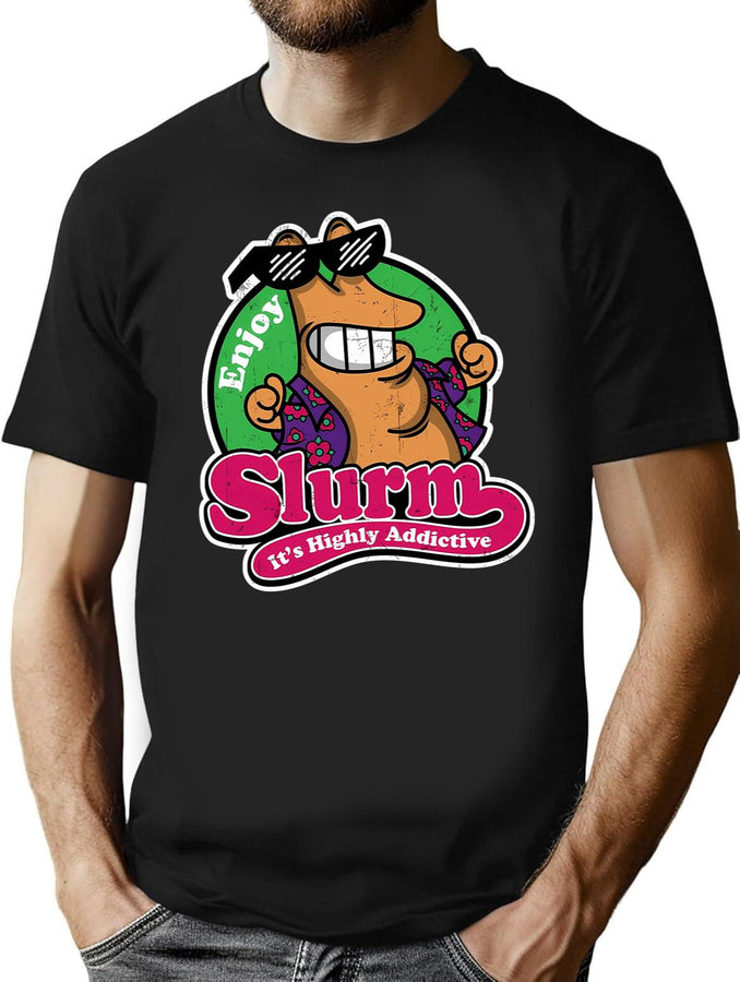 Enjoy Slurm Black T-Shirt - Black