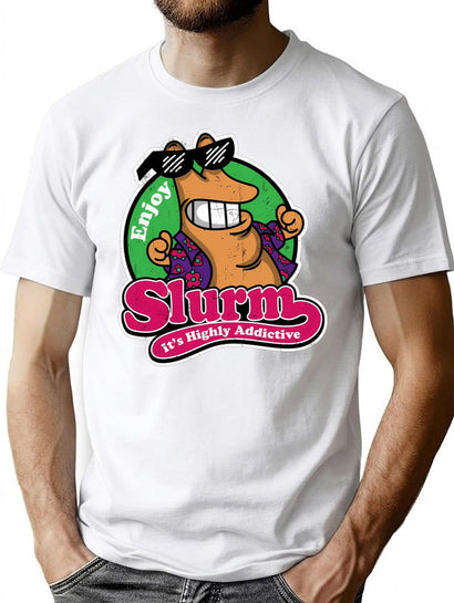 Enjoy Slurm Premium Heavyweight Cotton T-Shirt - Black