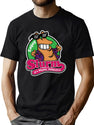 Enjoy Slurm Black T-Shirt - Green