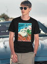 Enjoy The Ride T-Shirt for Men & Women, T-Shirts Graphic Tee - Navy