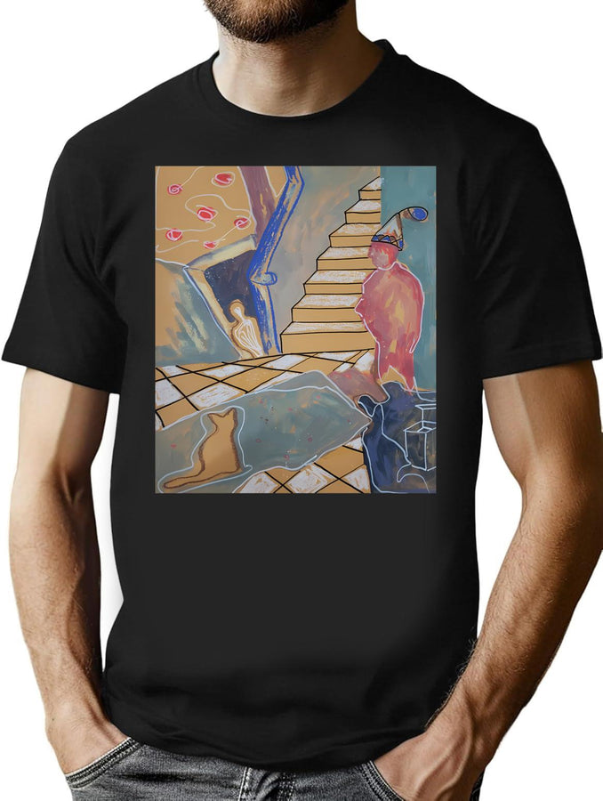 Enter The World Of Laughter Clowns Have Arrived T-Shirt for Men & Women, T-Shirts Graphic Tee - Black
