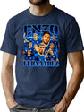 Enzo Fernandez Bootleg Bootleg Graphic T-Shirt - Navy