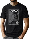 Epcot Center Black T-Shirt - Green