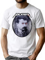 Errico Malatesta Bootleg Style Design Bootleg Graphic T-Shirt - White