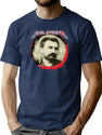 Errico Malatesta Rock Bootleg Style Design Bootleg Graphic T-Shirt - Navy