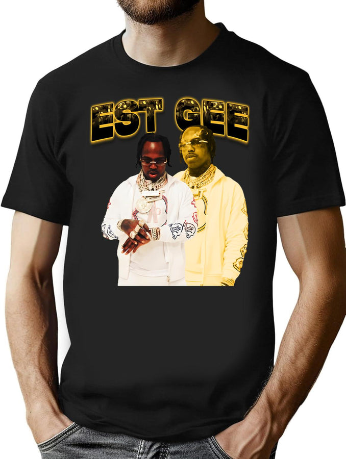 Est Gee Bootleg Bootleg Graphic T-Shirt - Black