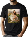 Ethel Cain (2) Black T-Shirt - Green