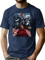 Ethereal Doojacat T-Shirt for Men & Women, T-Shirts Graphic Tee - Navy