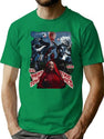 Ethereal Doojacat T-Shirt for Men & Women, T-Shirts Graphic Tee - Green
