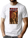 Eugene V. Debs Bootleg Rock Style Design Bootleg Graphic T-Shirt - White