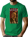 Eugene V. Debs Bootleg Rock Style Design Bootleg Graphic T-Shirt - Green