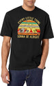 Every Little Thing is Gonna Be Alright 3 Lil Birds Black T-Shirt - White