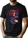 Evil Dead 2 Groovy Black T-Shirt - Green
