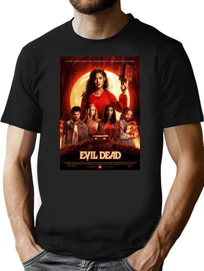 Evil Dead 2013 T-Shirt for Men & Women, T-Shirts Graphic Tee - Black