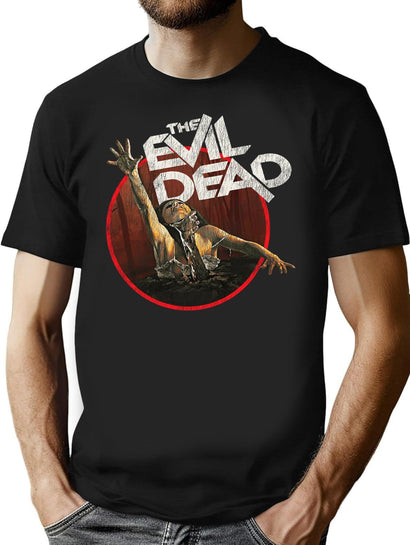 Evil Dead Worn Out T-Shirt for Men & Women, T-Shirts Graphic Tee - Black