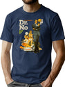 Evil Doctor Dks Worn T-Shirt for Men & Women, T-Shirts Graphic Tee - Navy
