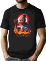 Evil Terrifying Clown T-Shirt for Men & Women, T-Shirts Graphic Tee - Black