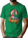 Evil Terrifying Clown T-Shirt for Men & Women, T-Shirts Graphic Tee - Green