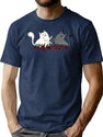 Exploding Kittens Premium Heavyweight Cotton T-Shirt - Navy