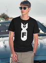 F Bomb (Distressed Design) T-Shirt for Men & Women, T-Shirts Graphic Tee - Navy