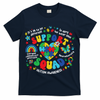 Family Autism Support Squad Autism Awareness Sped Teacher T-Shirt
