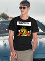 Fnaf Bonnie Balls Meme Black T-Shirt - Navy