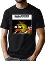 Fnaf Bonnie Balls Meme Black T-Shirt - Green