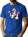 Fabulous Clown T-Shirt for Men & Women, T-Shirts Graphic Tee - Blue