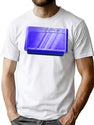 Famiclone Cartridge Blue Bootleg Graphic T-Shirt - White
