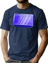 Famiclone Cartridge Blue Bootleg Graphic T-Shirt - Navy