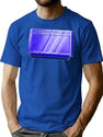 Famiclone Cartridge Blue Bootleg Graphic T-Shirt - Blue
