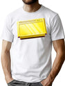 Famiclone Cartridge Yellow Bootleg Graphic T-Shirt - White