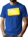 Famiclone Cartridge Yellow Bootleg Graphic T-Shirt - Blue