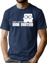 Famicom Disk Premium Heavyweight Cotton T-Shirt - Navy