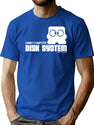 Famicom Disk Premium Heavyweight Cotton T-Shirt - Blue