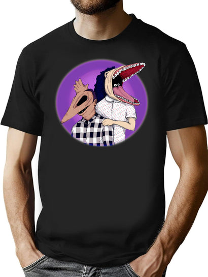 Family Portrait Of The Recently Deceased T-Shirt for Men & Women, T-Shirts Graphic Tee - Black