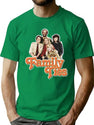 Family Ties Essential  Premium Heavyweight Cotton T-Shirt - Green