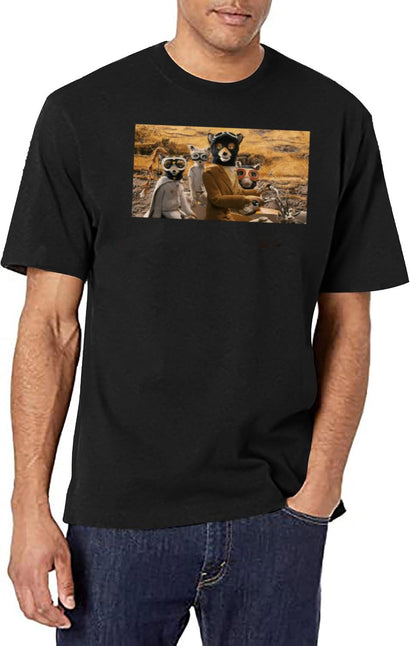Fantastic Mr Fox Black T-Shirt - Black