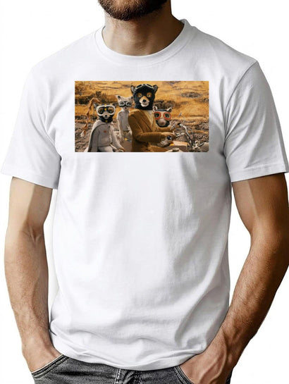 Fantastic Mr Fox Premium Heavyweight Cotton T-Shirt - Black