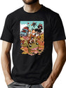 Fantasy Adventure Webcomic - Vintage Anime (4) T-Shirt for Men & Women, T-Shirts Graphic Tee - Green