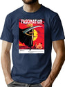 Fascination T-Shirt for Men & Women, T-Shirts Graphic Tee - Navy