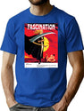 Fascination T-Shirt for Men & Women, T-Shirts Graphic Tee - Blue