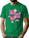 Fat Nugget Valentine - Hazbin Hotel Essential Premium Heavyweight Cotton T-Shirt - Green