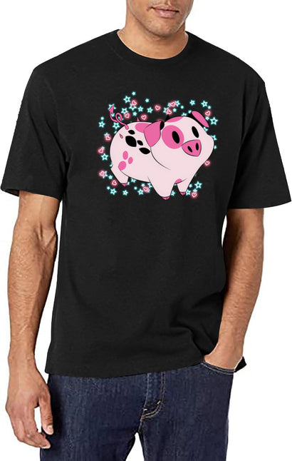 Fat Nuggets - Hazbin Hotel Black T-Shirt - Black