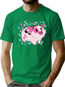 Fat Nuggets - Hazbin Hotel Premium Heavyweight Cotton T-Shirt - Green